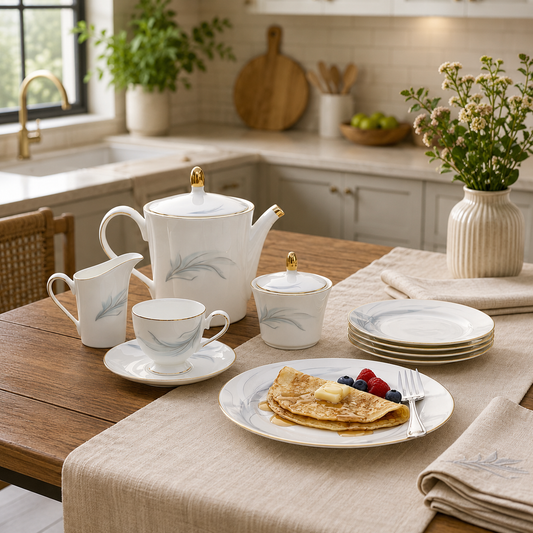 Beautiful Super Bone Dinner Set