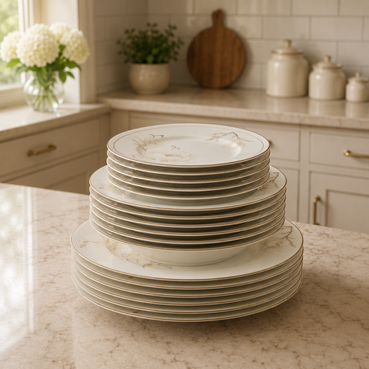 Elegant Super Bone Dinner Set
