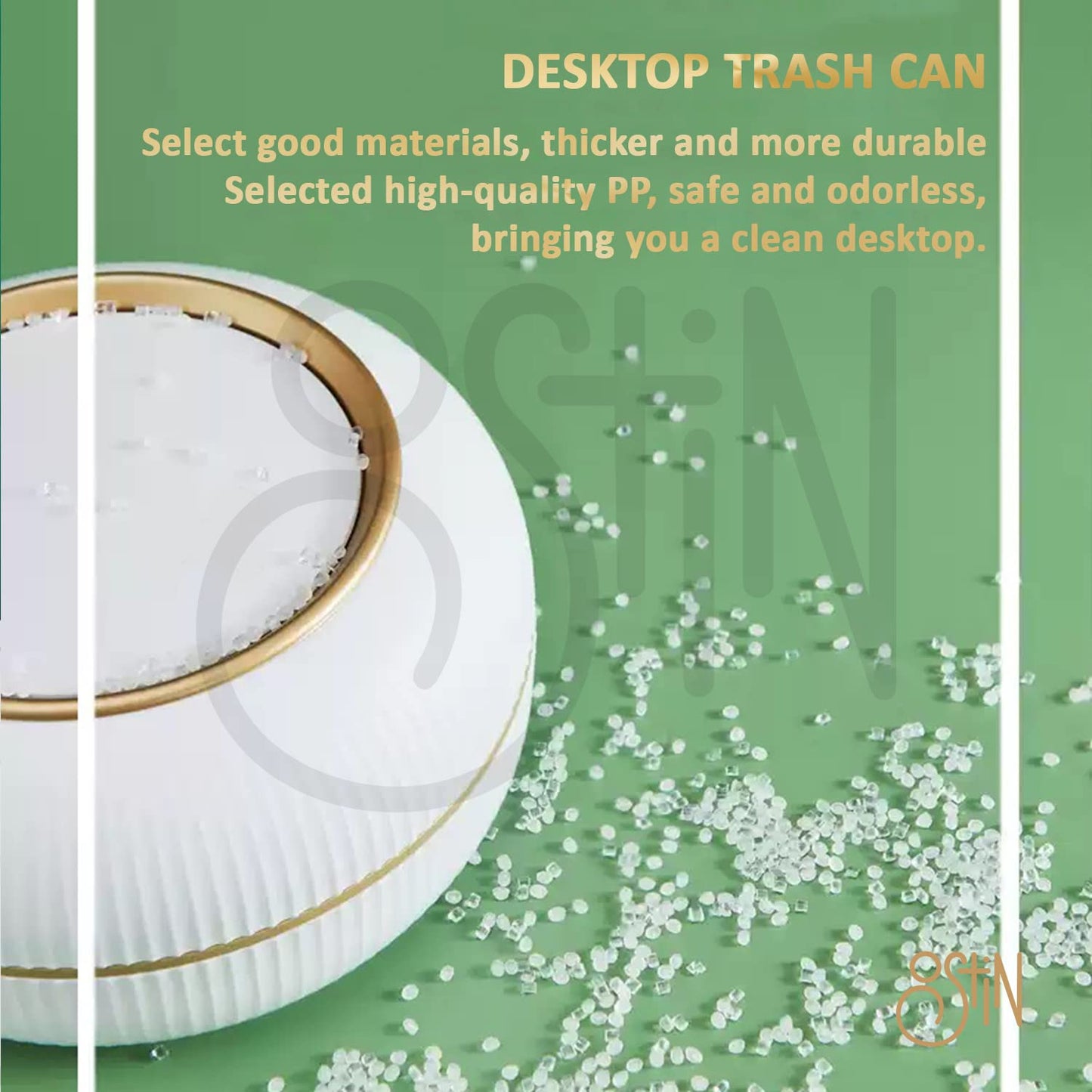 Creative Trash Can Household Dustbin Bins, Waterproof Bathroom Office Trash Bin