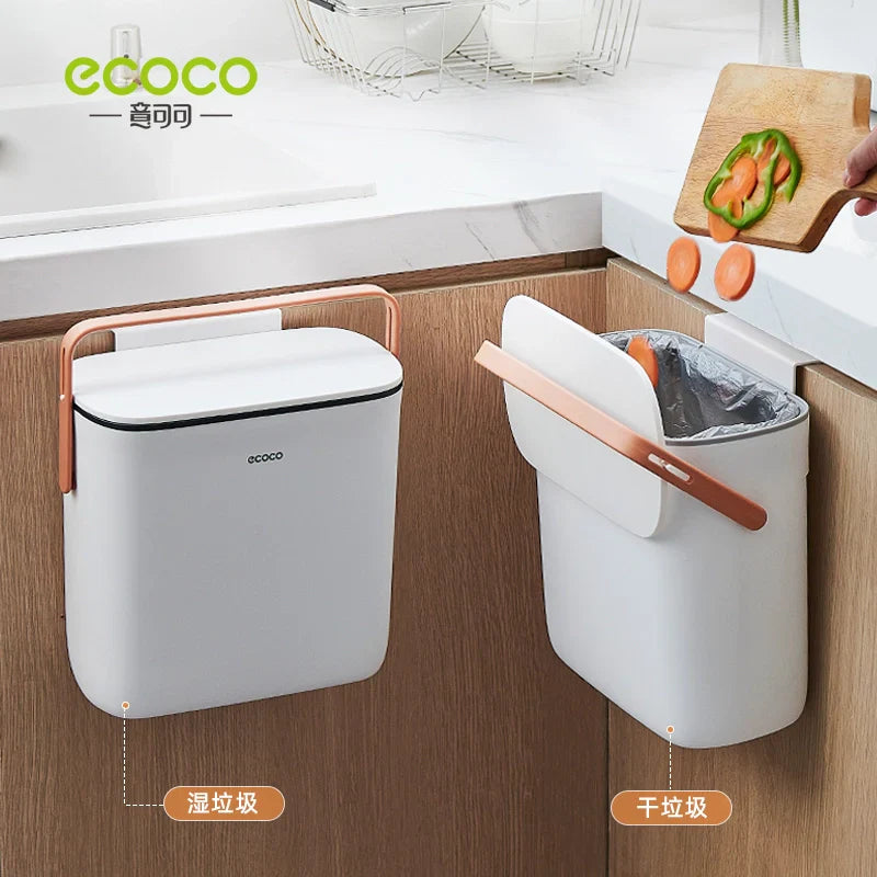 Ecoco Wall Hanging Trash Can