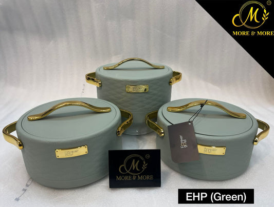 3-Pcs Hotpot Set - EHP (Green)