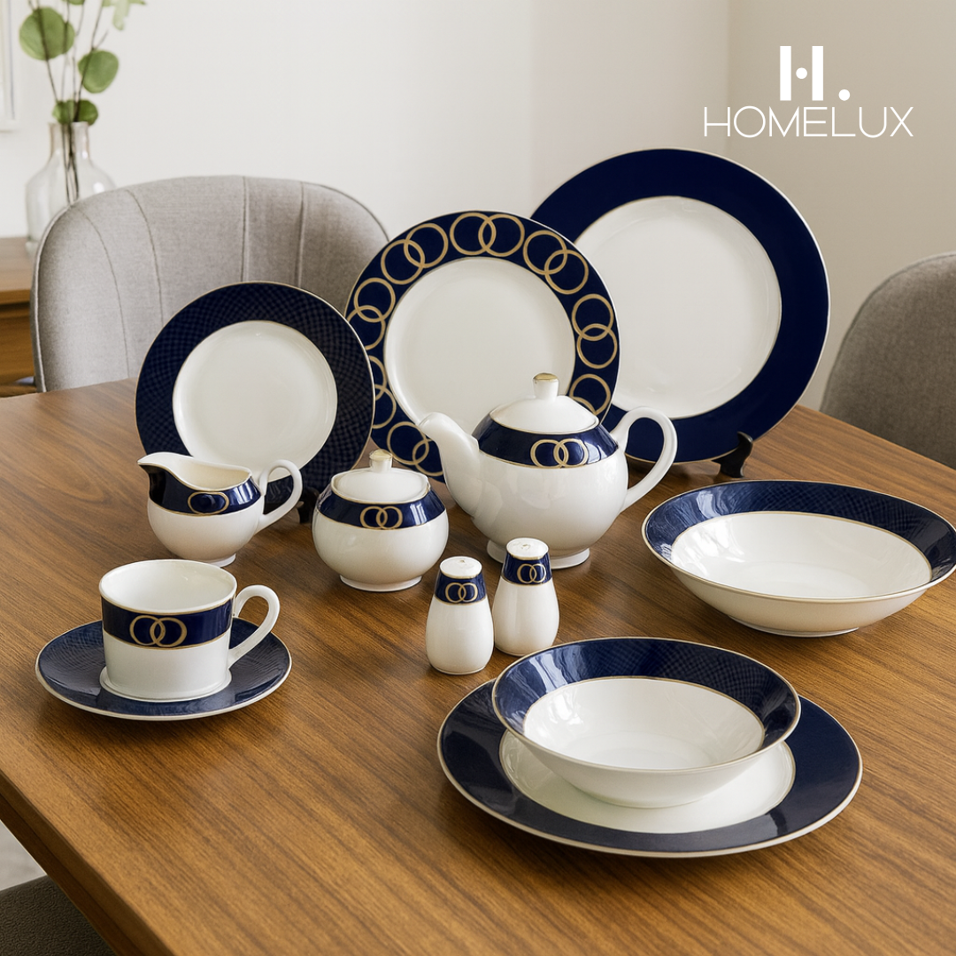 Angela 47 Pieces Ceramic Dinner Set - RM211