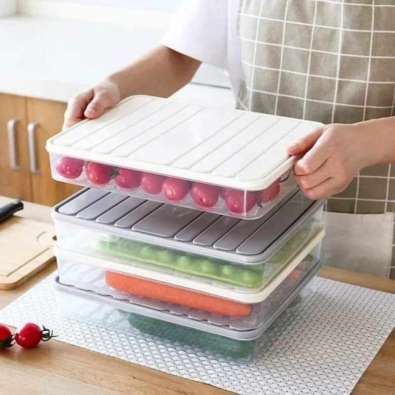 Large Capacity Food Storage Box – Airtight Kitchen & Pantry Organizer | Adornia.pk