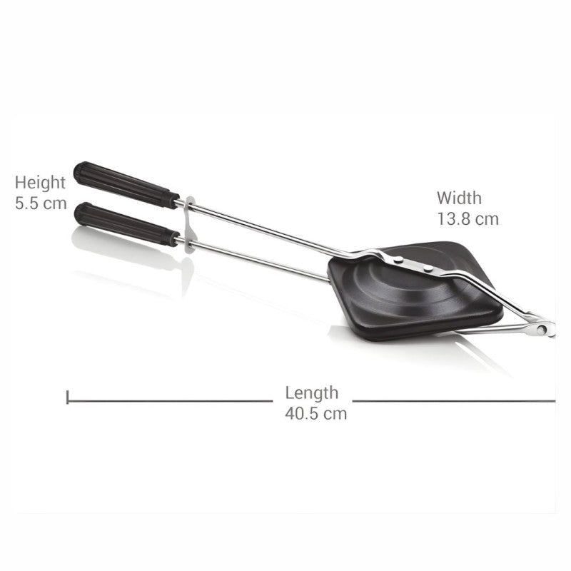 Gas Top Cast Iron Sandwich Maker, Stove Top Toasted Sandwich Grill