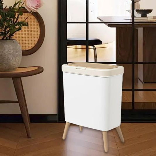Household Trash Can for Kitchen, Bathroom, Living room, Office and Bedroom with Lid