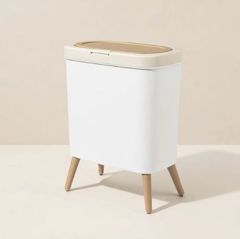 Household Trash Can for Kitchen, Bathroom, Living room, Office and Bedroom with Lid