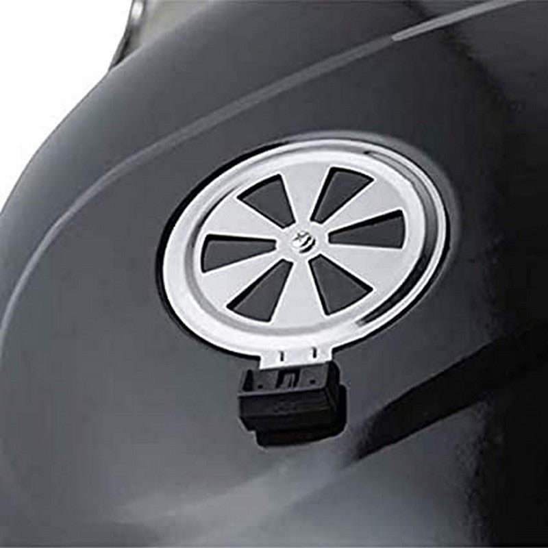 Charcoal Kettle BBQ Grill with Lid & 4 Legs Rolls Portable Fire Pit Outdoor Picnic Camping Cooking (22.5 inch)
