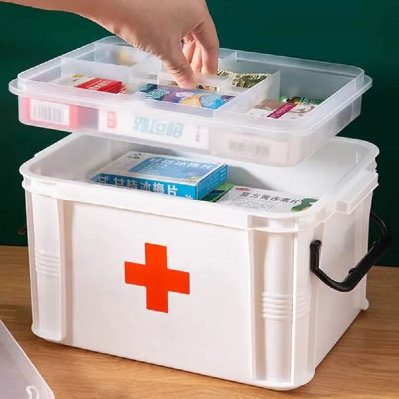 First Aid Kit Medicine Storage Box