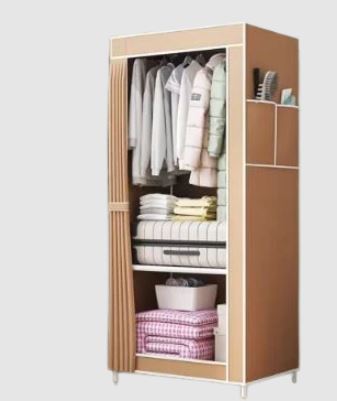 Modern Dust-Proof Wardrobe Closet – Versatile Storage for Small Spaces