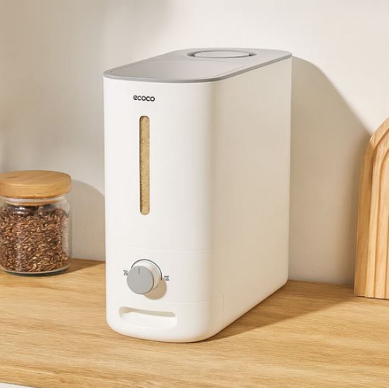 ECOCO Quantitative Rice Bucket - Anti-Moisture Rice Container, Rice Storage, Rice Dispenser