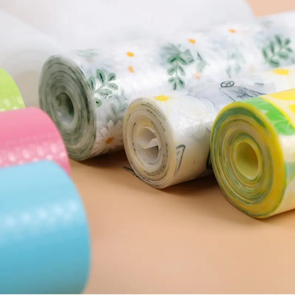 Non-Slip Anti-Dust Drawer & Shelf Liner Roll | Waterproof Floral sheet (45cm x 150cm) BUY 1 GET 1 FREE