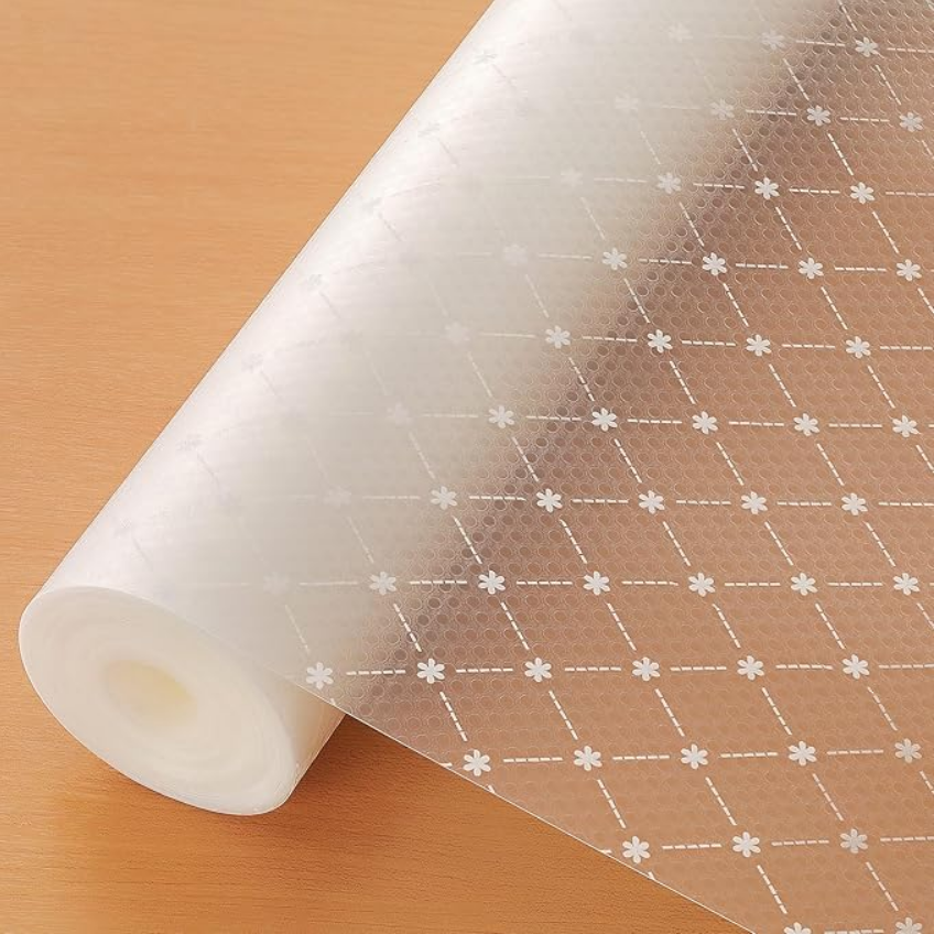 Non-Slip Anti-Dust Drawer & Shelf Liner Roll | Waterproof Floral sheet (45cm x 150cm) BUY 1 GET 1 FREE