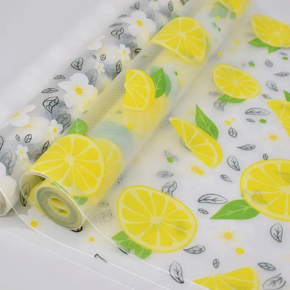 Non-Slip Anti-Dust Drawer & Shelf Liner Roll | Waterproof Floral sheet (45cm x 150cm) BUY 1 GET 1 FREE