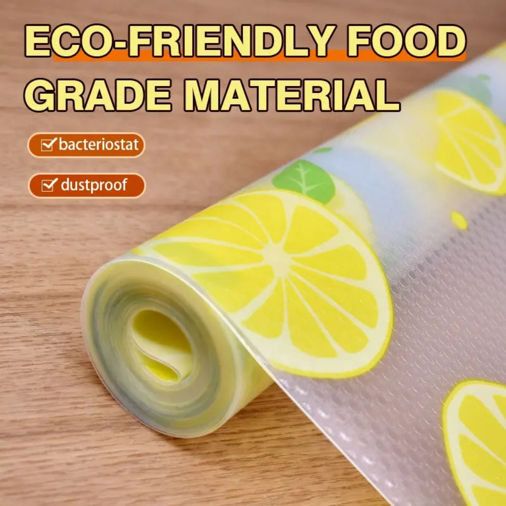 Non-Slip Anti-Dust Drawer & Shelf Liner Roll | Waterproof Floral sheet (45cm x 150cm) BUY 1 GET 1 FREE