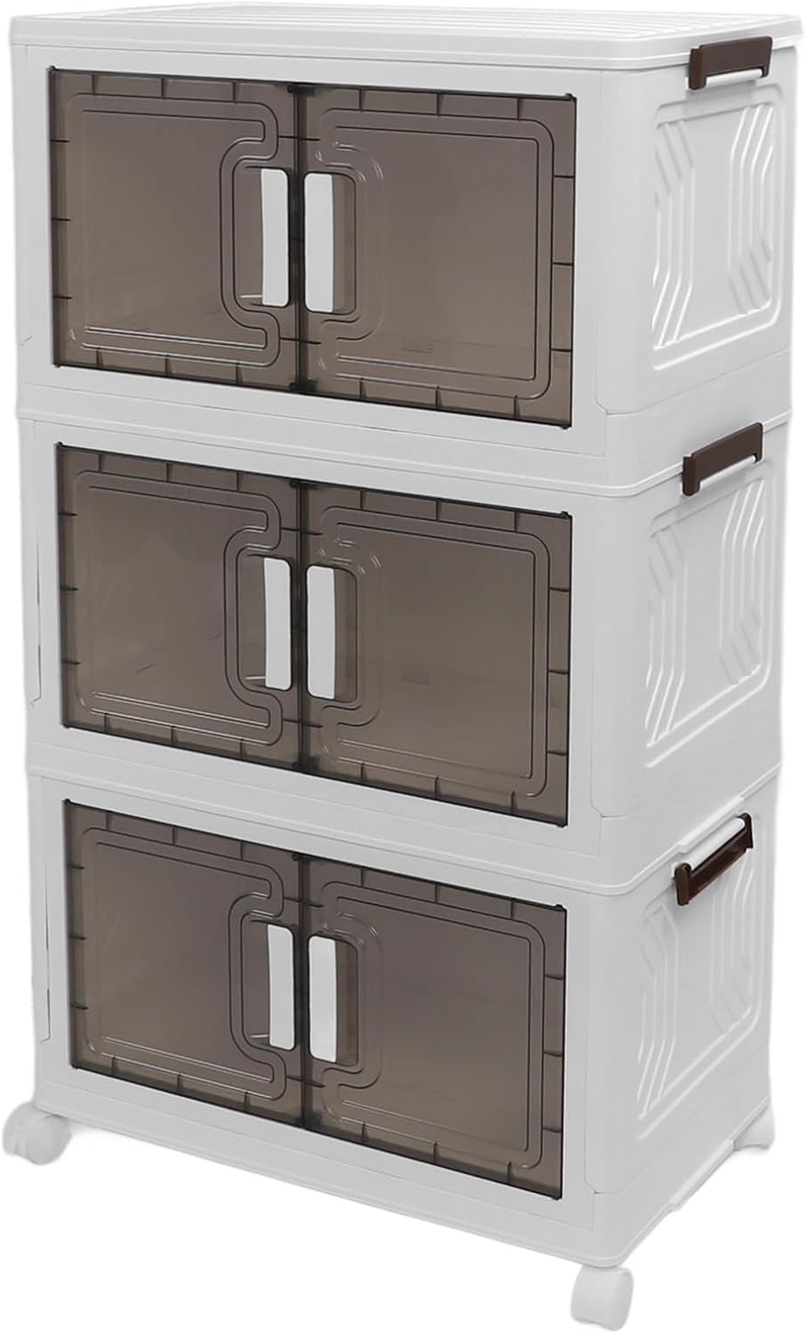 Stackable Storage Cupboard - 3/4/5 Layers with Wheels