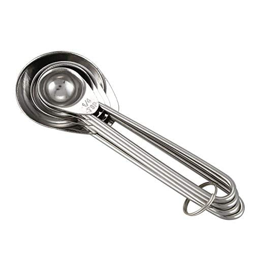 Set of Stainless Steel Measuring Spoons