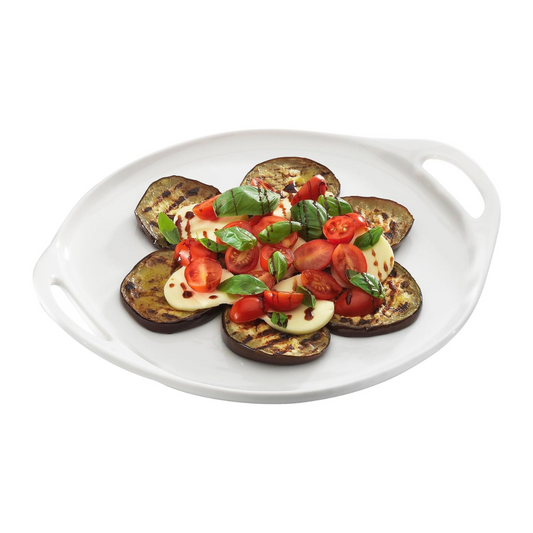 Symphony Handles Round Serving Platter