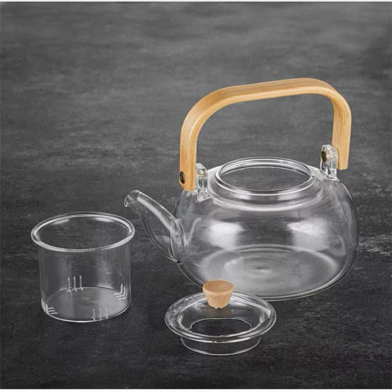 Heat-Proof Glass Kettle – Durable Borosilicate Tea & Water Kettle | Adornia.pk