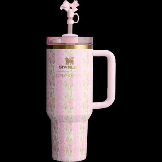 The Stanley x LoveShackFancy Quencher | 40 OZ | Blooming Heirloom