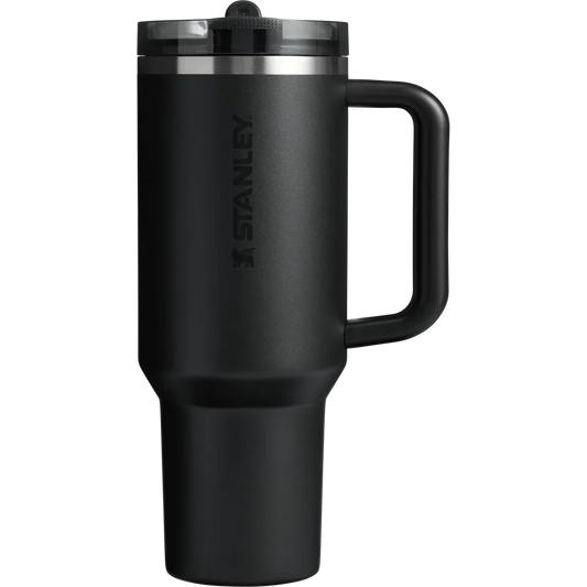 The Quencher ProTour Flip Straw Tumbler | 40 OZ - Black