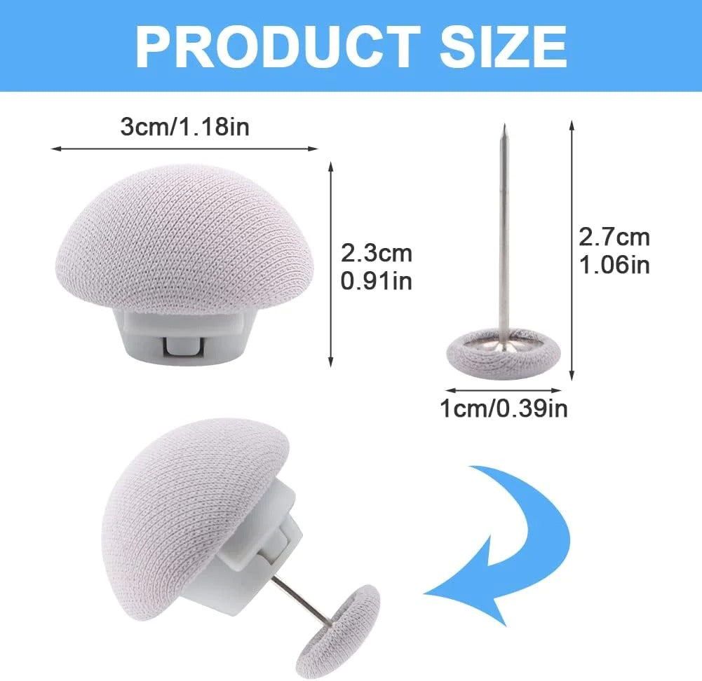 Mushroom Bed Quilt Clip (Low Stock Alert)