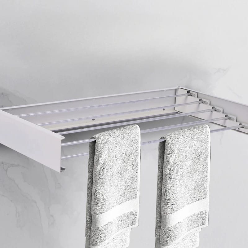 ✨ Folding Aluminum Clothes Drying Rack – Smart Space Saving Solution! ✨
