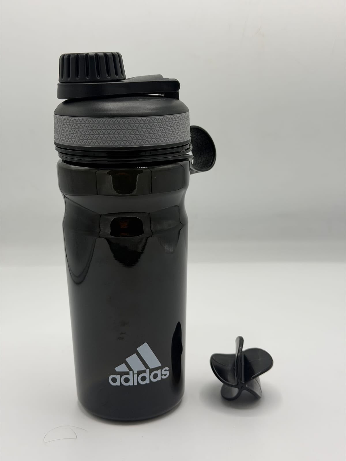 Adidas Sports Water Bottle with Carabiner Clip