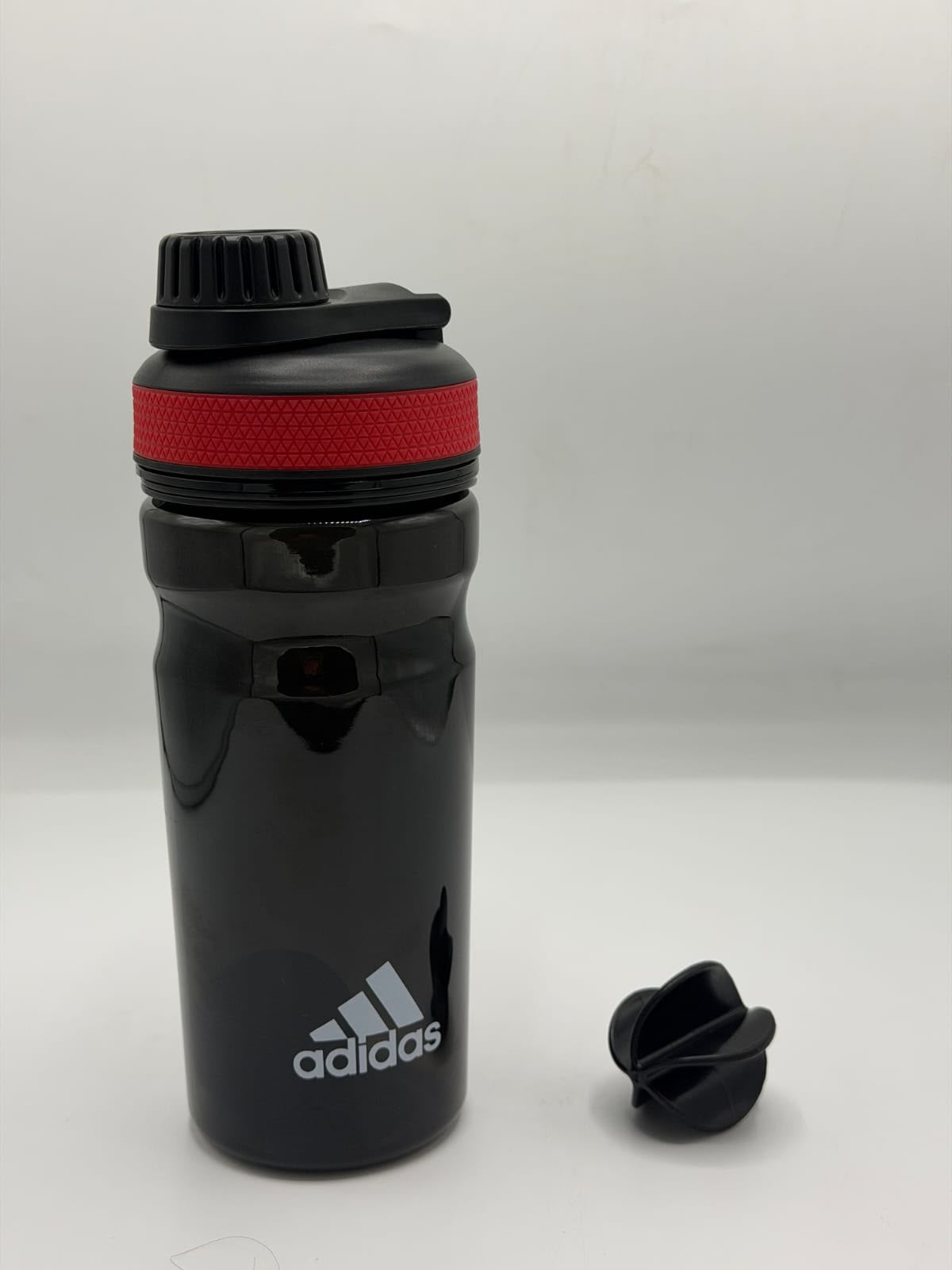 Adidas Sports Water Bottle with Carabiner Clip