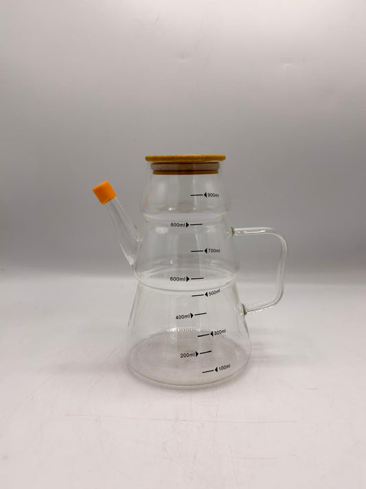 Tiered Glass Oil Dispenser