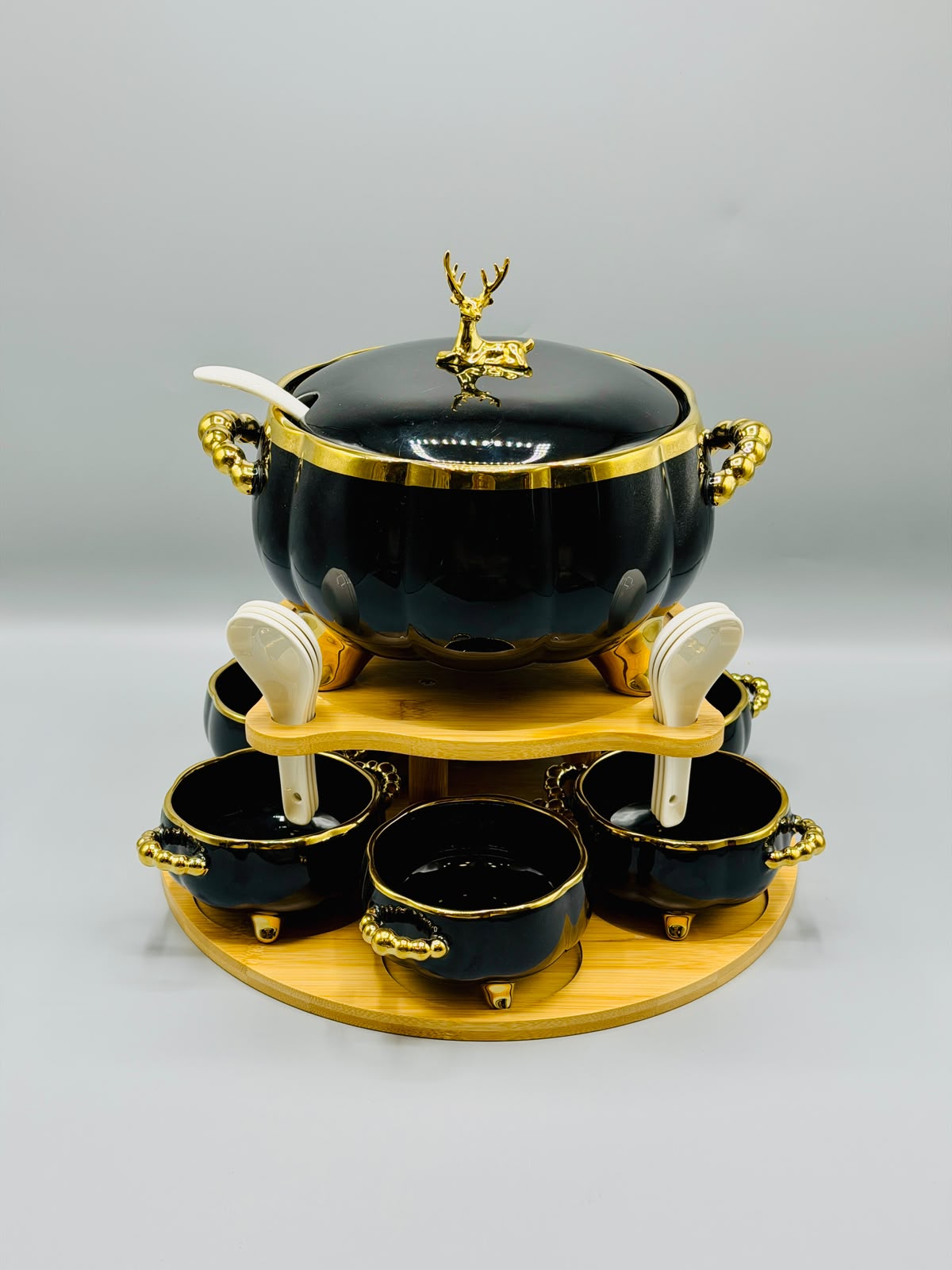 Royal Deer 15-Piece Soup Set