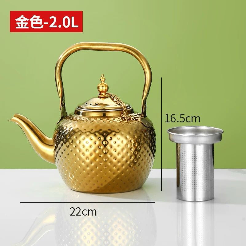 Stainless Steel Coffee Kettle – Precision Pour Gooseneck Design for Home Brewing | Adornia.pk