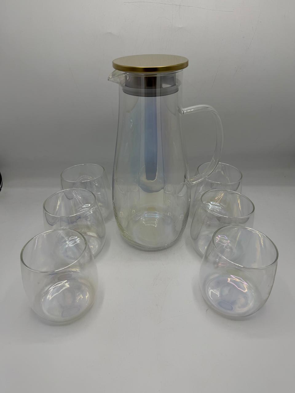 Final Glass Jugs Bamboo Lid 17-20