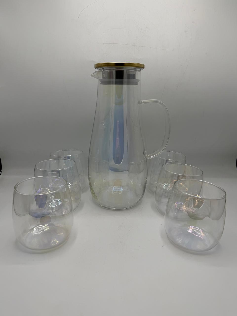 Final Glass Jugs Bamboo Lid 17-20