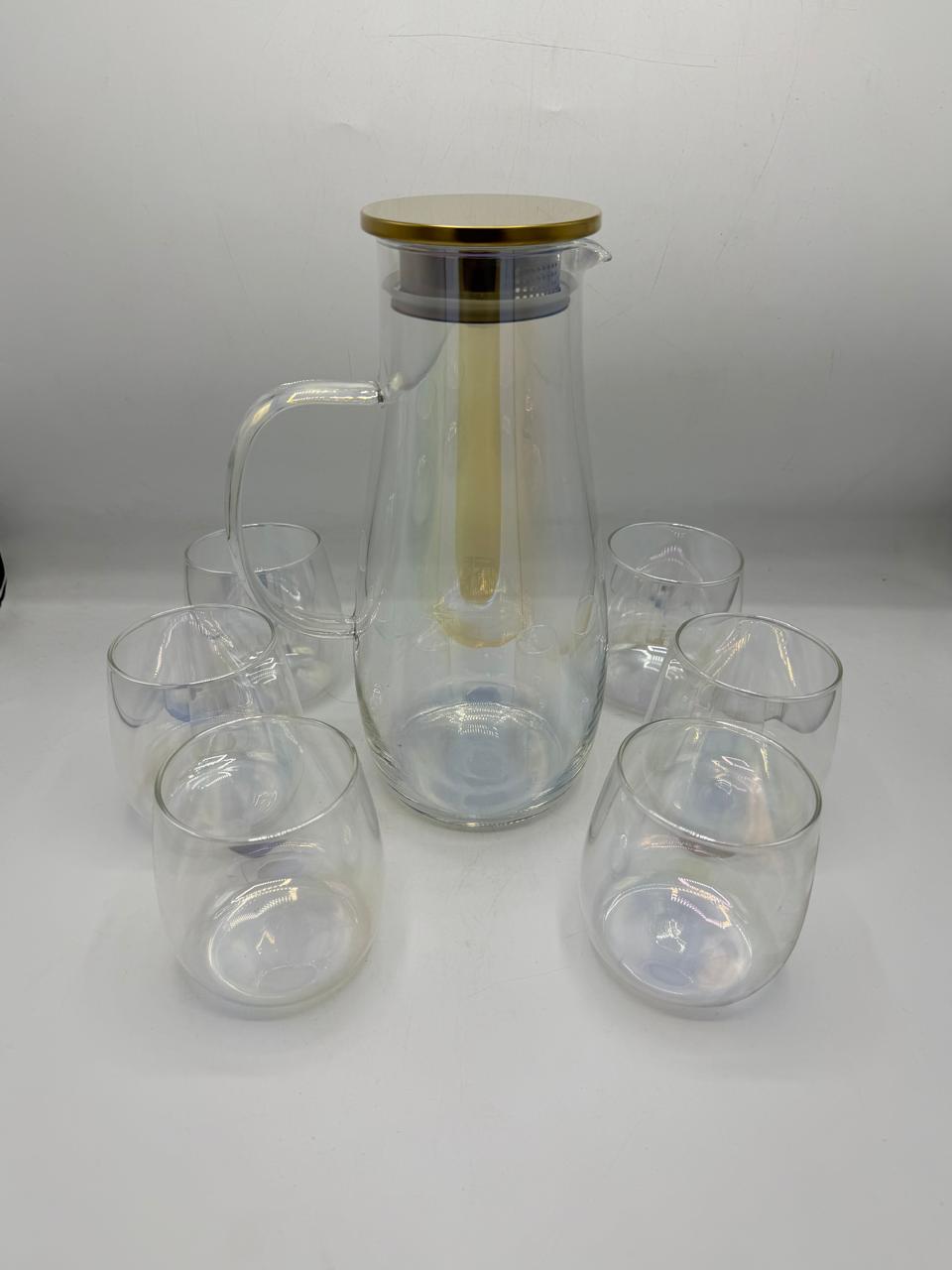Final Glass Jugs Bamboo Lid 17-20