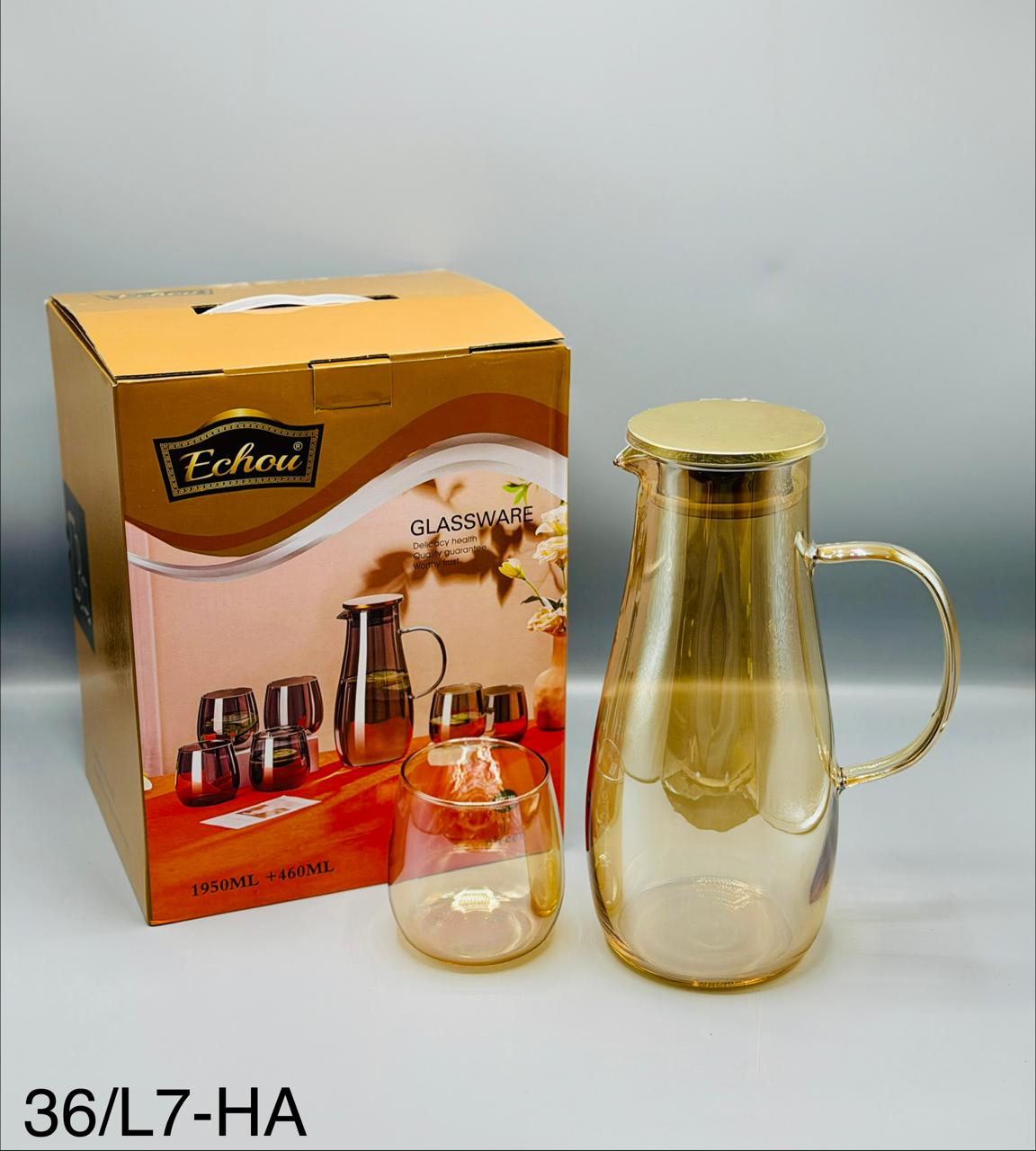 Final Glass Jugs Bamboo Lid 17-20