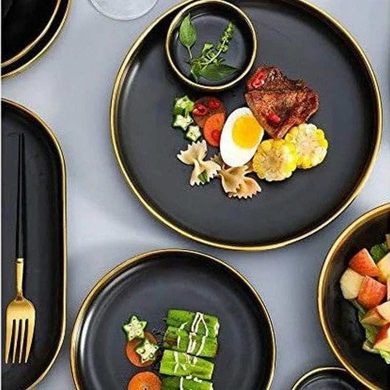 European Porcelain Dinner Set – 35 Pcs | Elegant Tableware in Pakistan