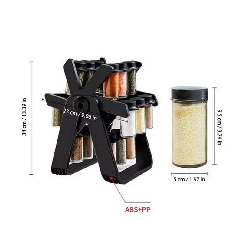 Revolving countertop Spice Rack