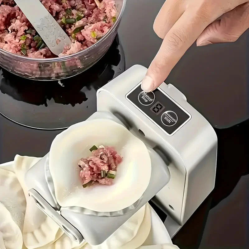 Rechargeable Electric Dumpling Maker – USB-Powered Automatic Dumpling & Pastry Machine