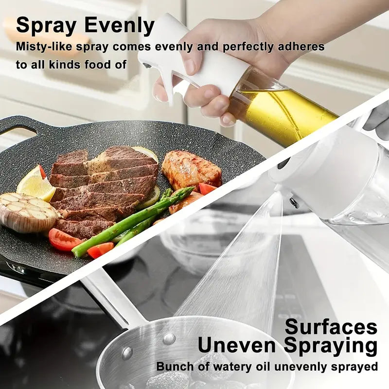 Multipurpose Oil Sprayer Bottle for Cooking | Air Fryer, Grilling & Baking
