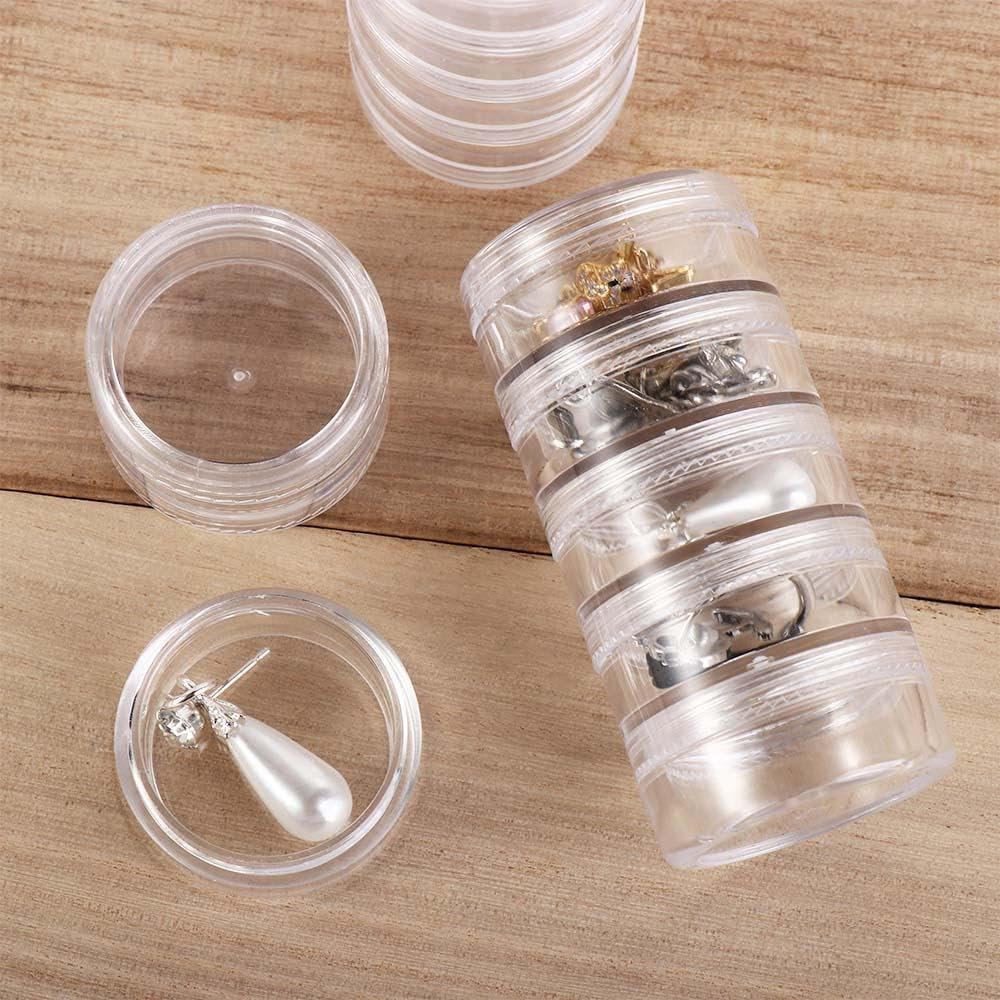 Multi-Layer Mini Jewellery Box – 5 Layer Transparent Organiser