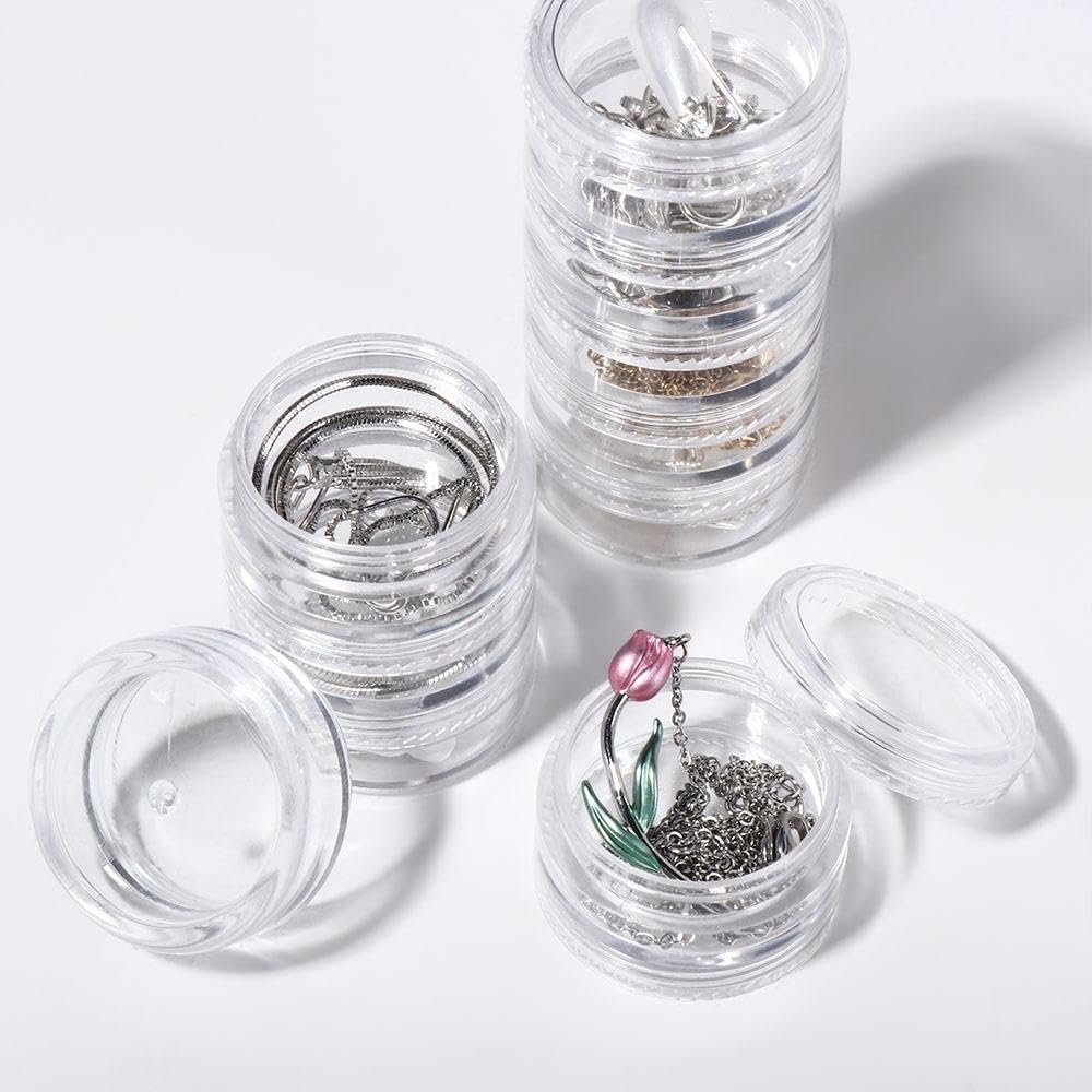 Multi-Layer Mini Jewellery Box – 5 Layer Transparent Organiser