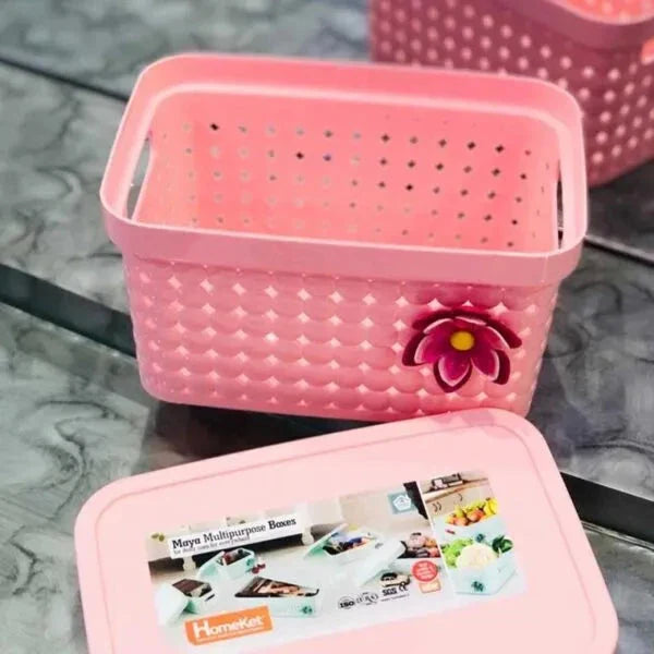 Multi-Purpose Colorful Plastic Box