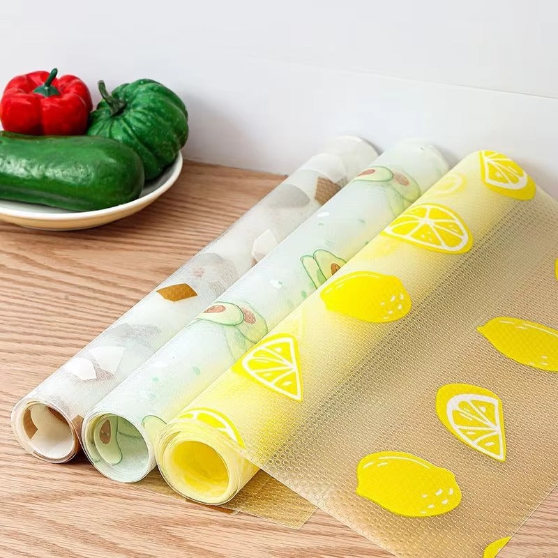 Non-Slip Anti-Dust Drawer & Shelf Liner Roll | Waterproof Floral sheet (45cm x 150cm) BUY 1 GET 1 FREE