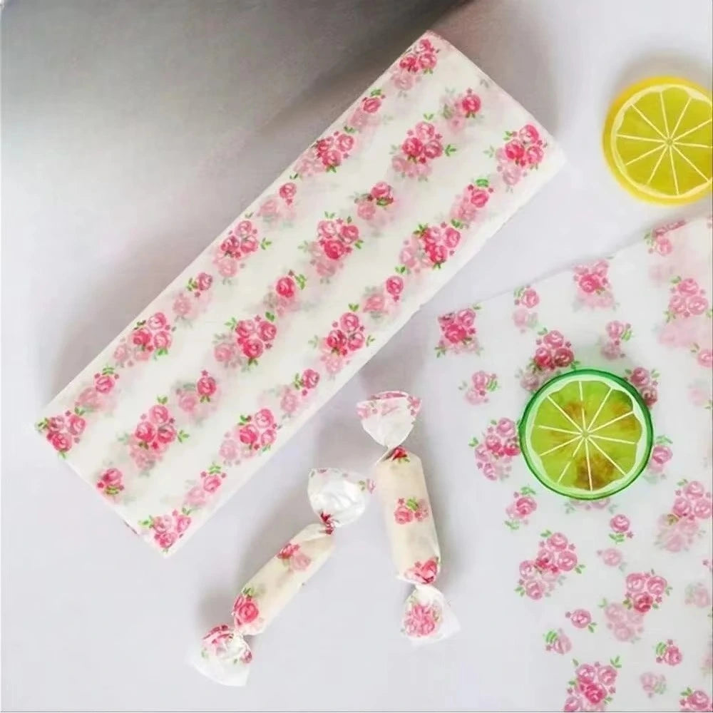Food Grade Wax Paper Sheets – 50 Pcs Grease-Proof Food Wrapping Paper