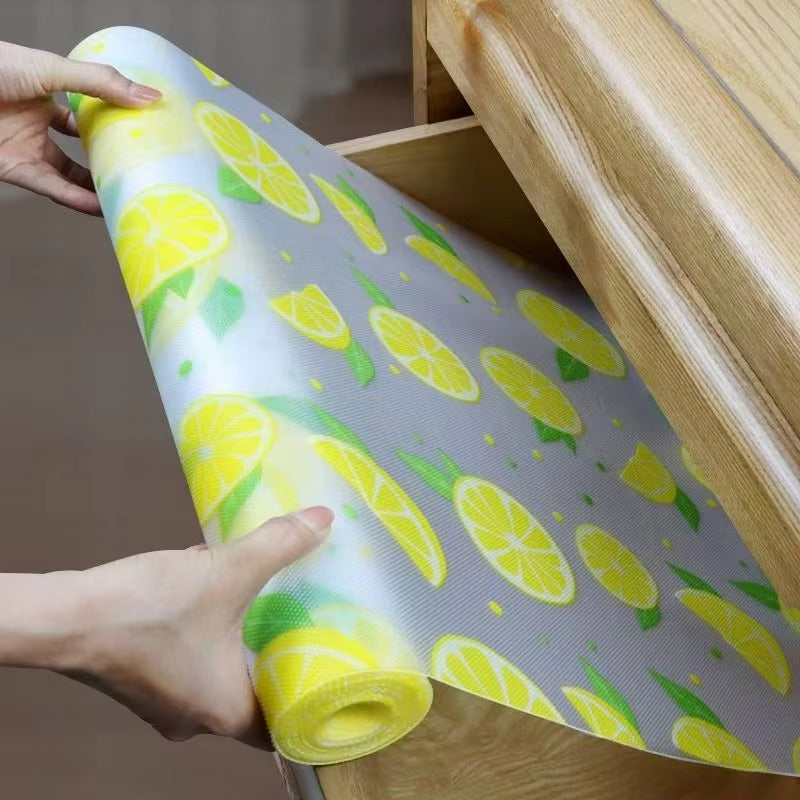 Non-Slip Anti-Dust Drawer & Shelf Liner Roll | Waterproof Floral sheet (45cm x 150cm) BUY 1 GET 1 FREE