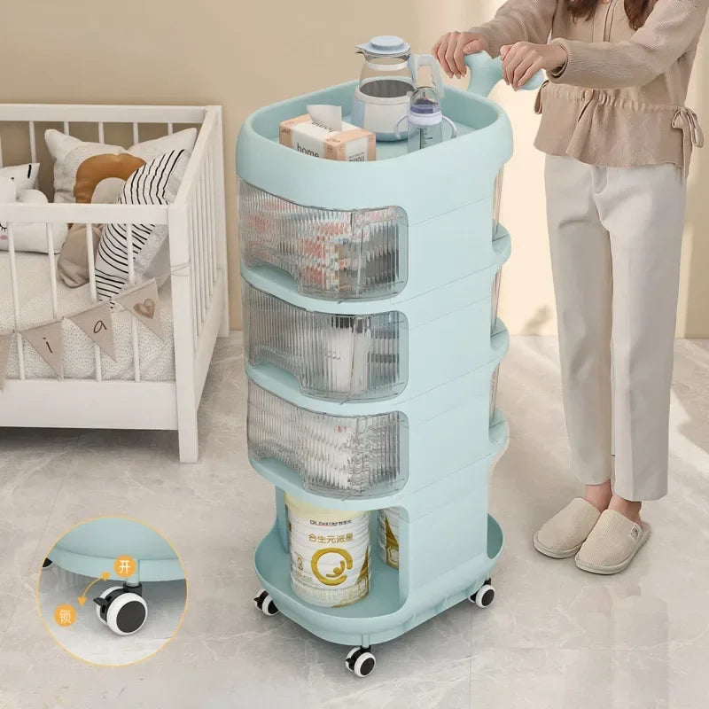 Auxiliary cart with wheels