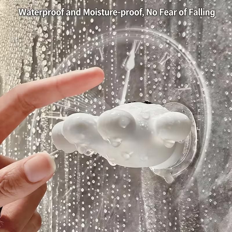 PalmGrip™ Cute Suction Cup Bathroom Hook | Towel, Toothbrush & Cable Organizer