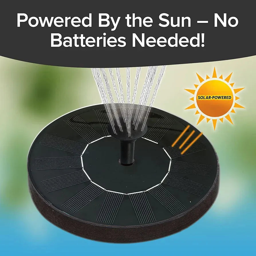 Solar Powered Magic Fountain
