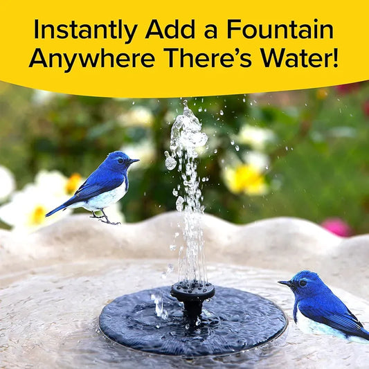 Solar Powered Magic Fountain