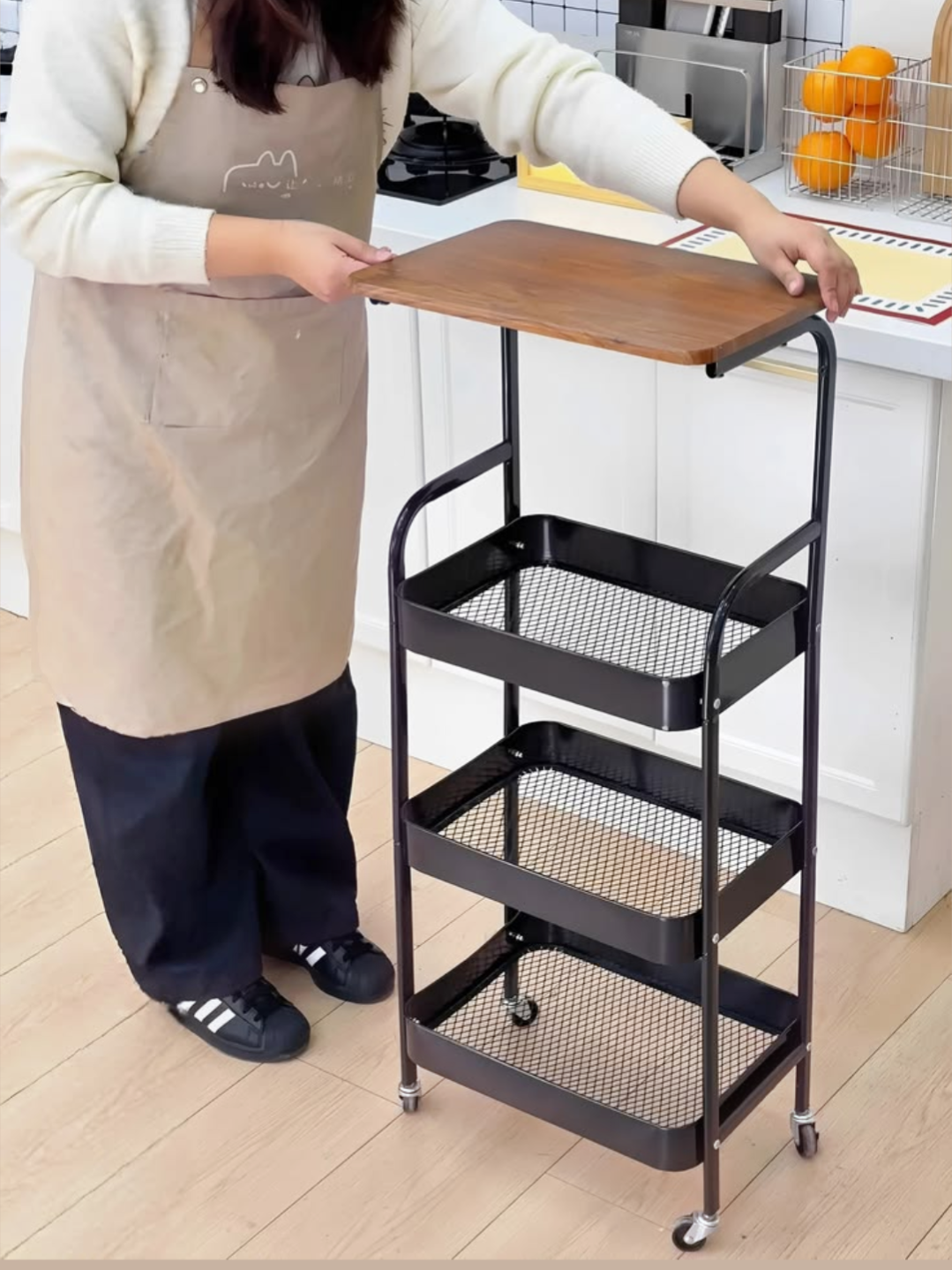 3 Storage Trolly Rack